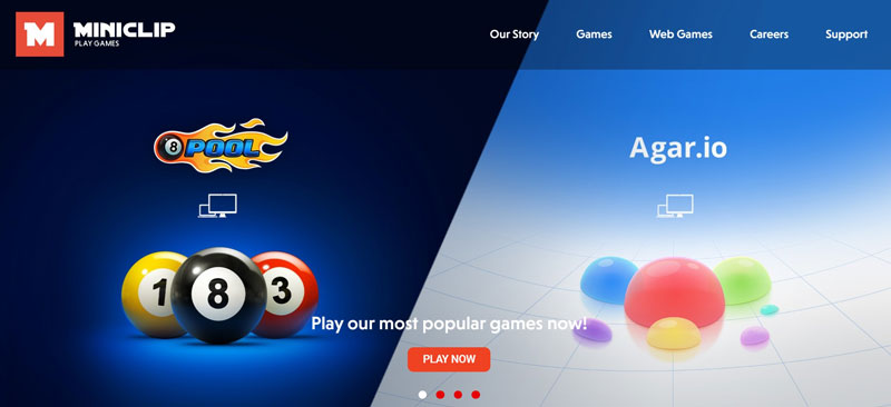 انواع بازیهای چندنفره در Miniclip.com